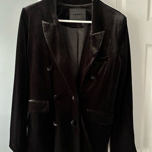 BlankNYC velvet blazer